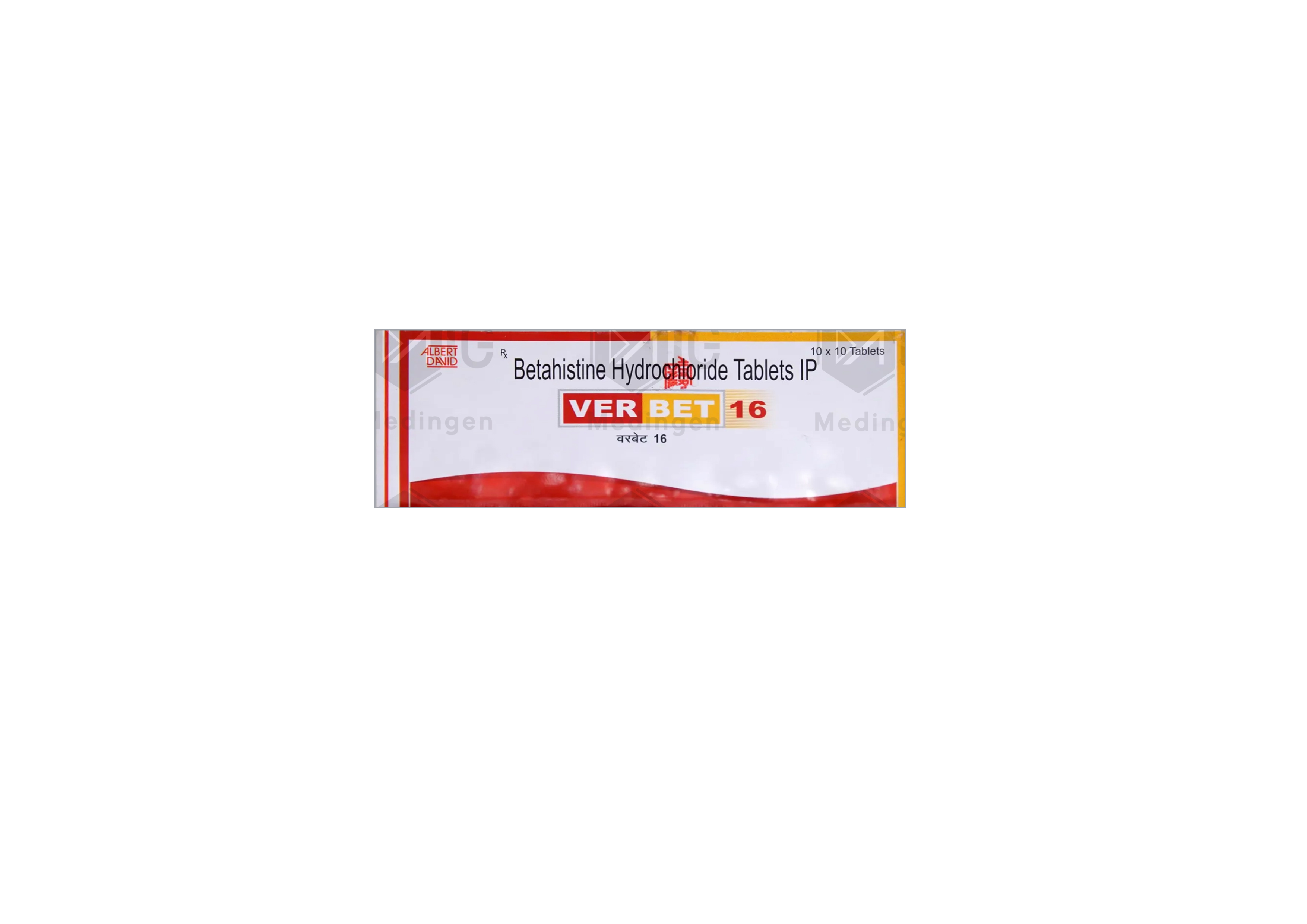 VERBET 16MG